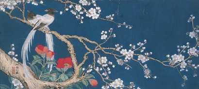 邢一峰 花鸟 镜心